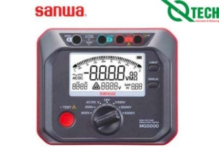 Đồng hồ đo điện trở cách điện Sanwa MG5000 (5000V/1000GΩ)
