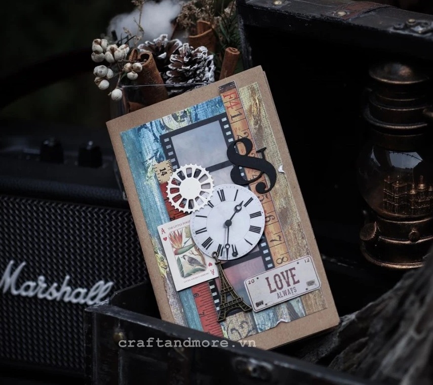 Thiệp handmade Film de Paris