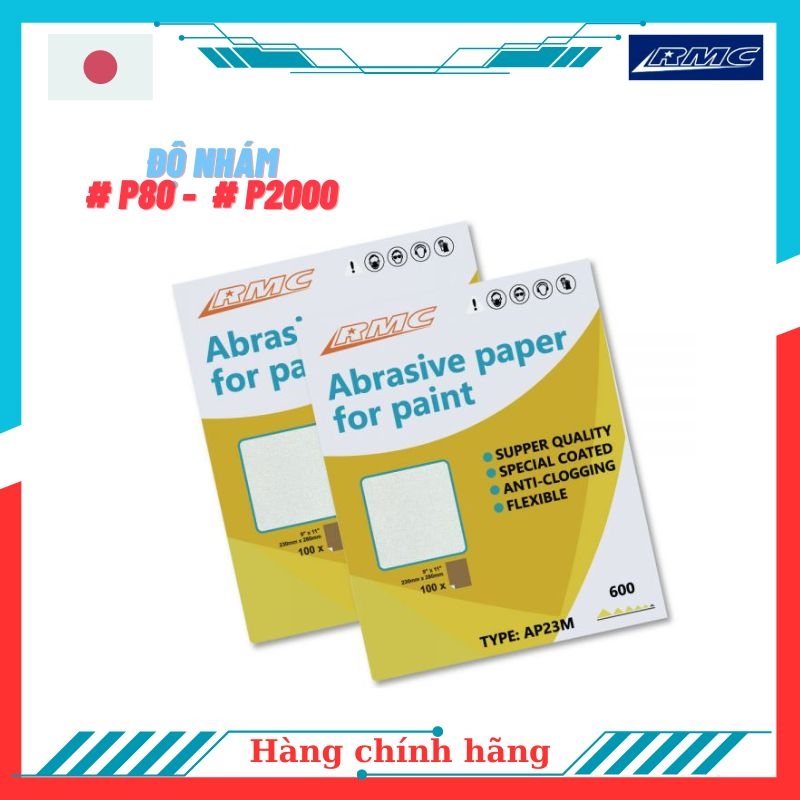 Giấy nhám 1000 RMC AP23M - Nhật Bản