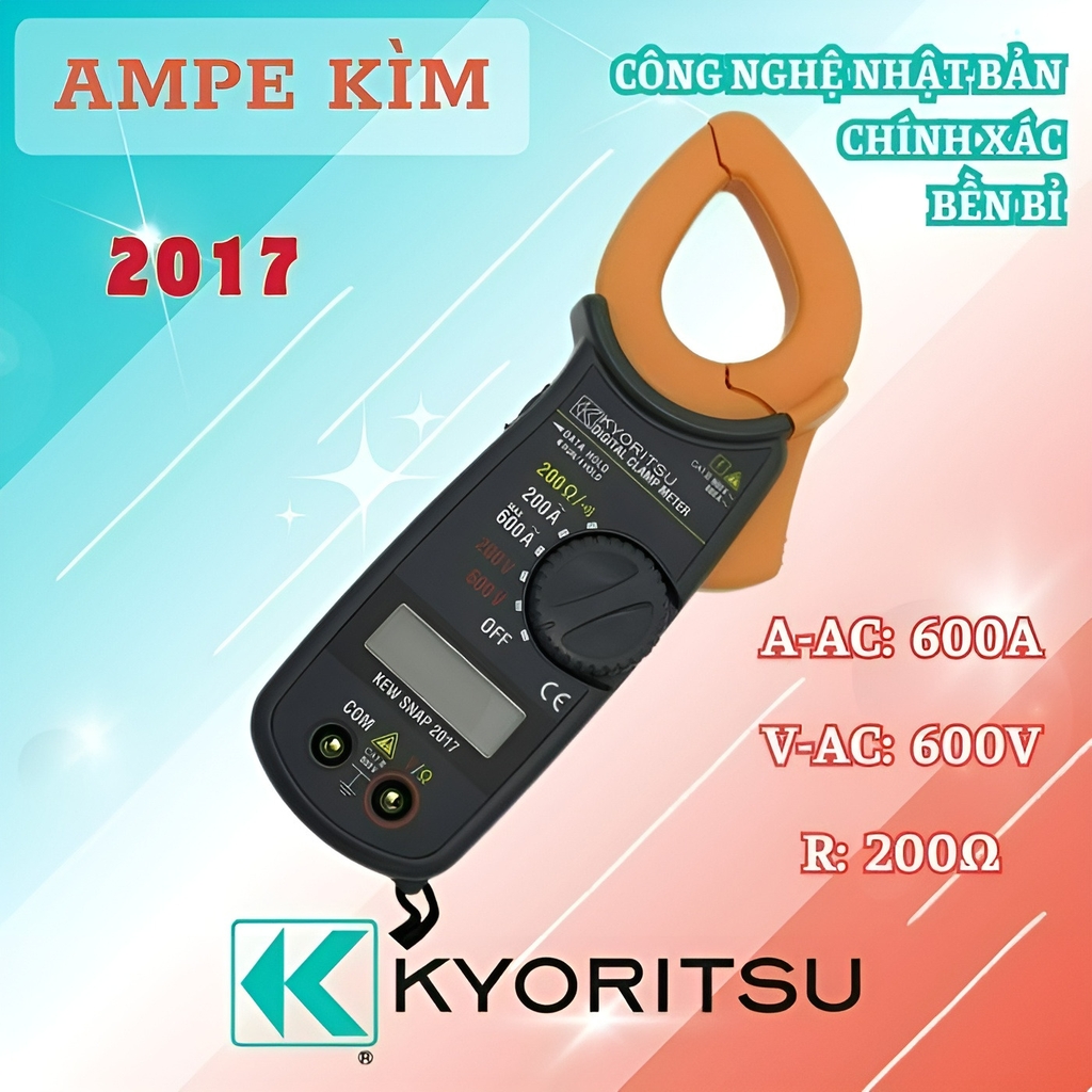 Ampe Kìm Đo Kyoritsu 2017