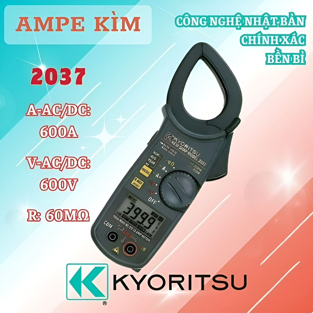 Ampe Kìm Đo Kyoritsu 2037