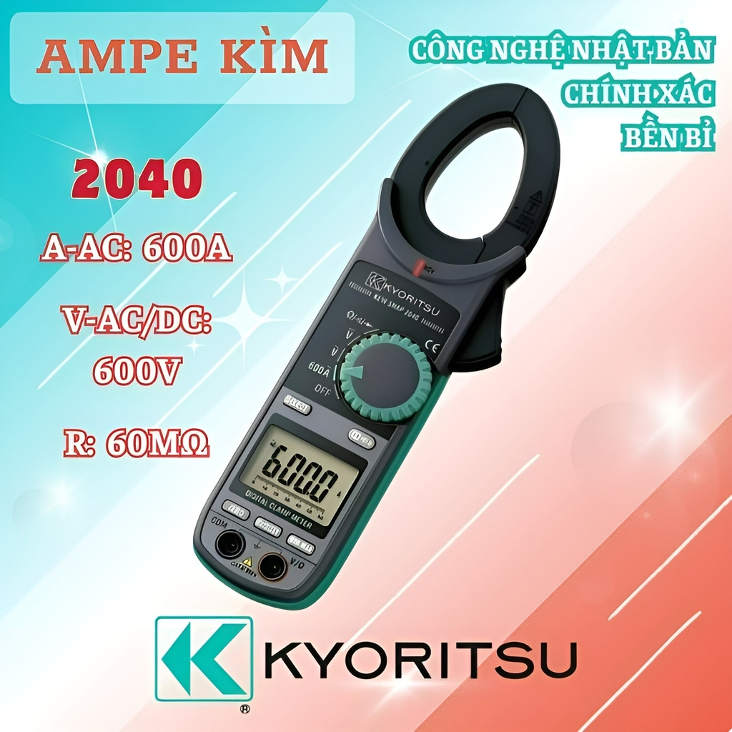Ampe Kìm Đo Kyoritsu 2040