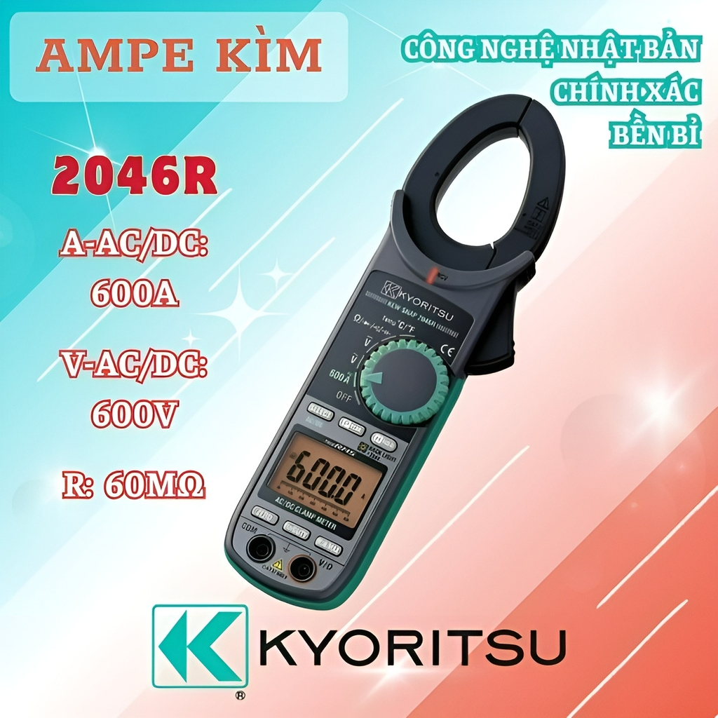 Ampe Kìm Đo Kyoritsu 2046R
