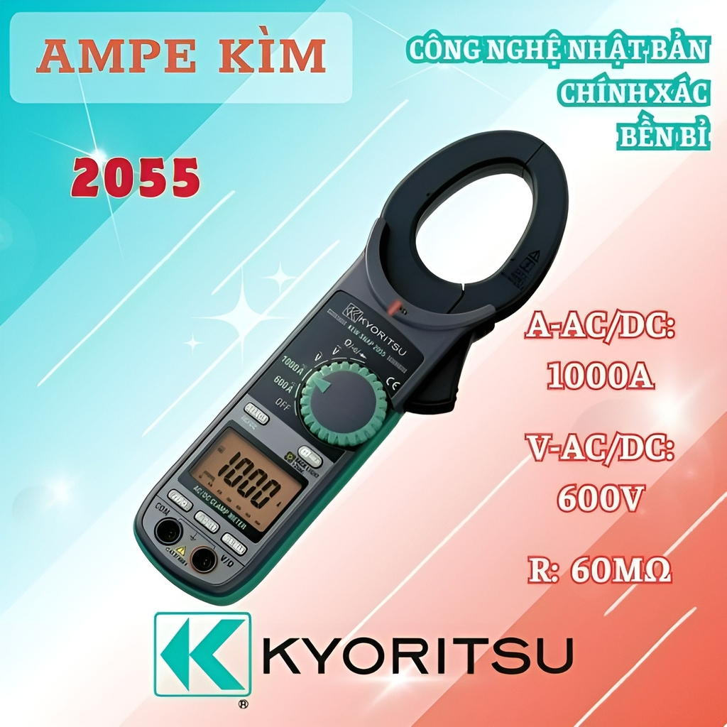 Ampe Kìm Đo Kyoritsu 2055