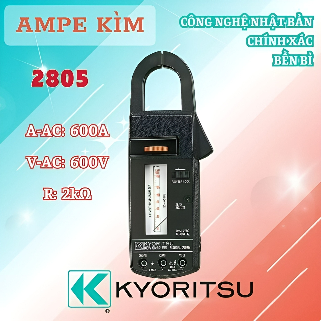 Ampe Kìm Đo Kyoritsu 2805