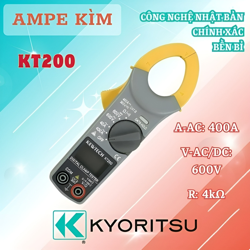 Ampe Kìm Kyoritsu KT200