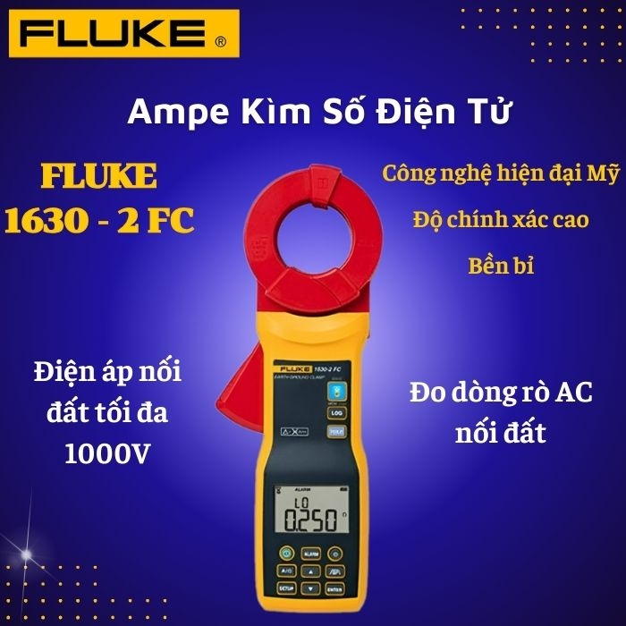 Ampe Kìm Số Điện Tử Fluke 1630 - 2 FC