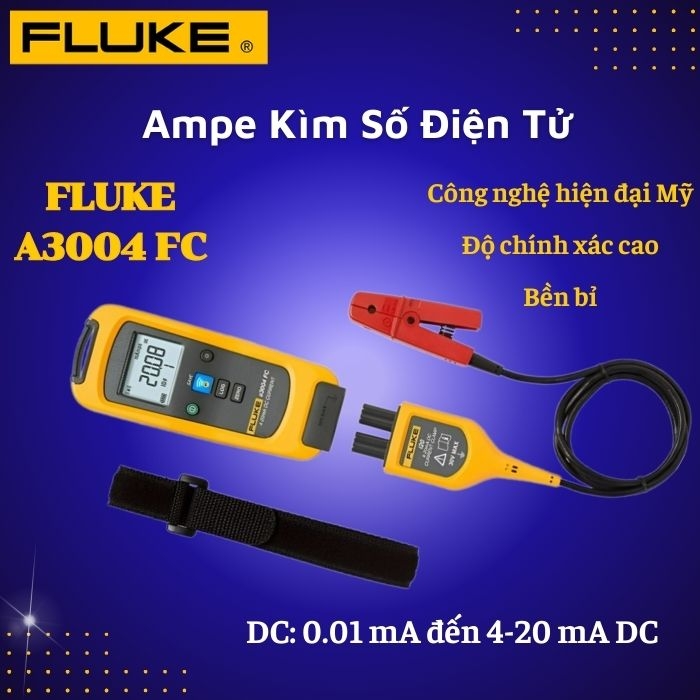 Ampe Kìm Số Điện Tử Fluke a3004 FC