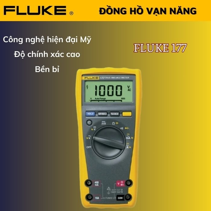 Đồng hồ vạn năng Fluke 177 True-RMS đa năng