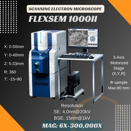 Kính hiển vi điện tử Hitachi Flexsem1000II