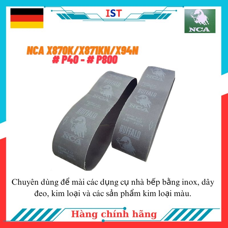 Giấy nhám P80 X870K/X870KN/X94N NCA - Nhật Bản