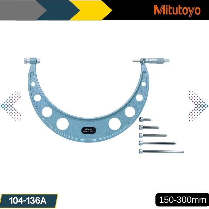 Panme cơ khí đo ngoài Mitutoyo 104-136A (150-300mm)