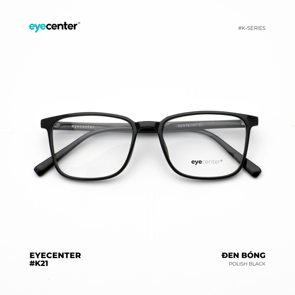 [K21] Gọng kính cận nam nữ  chính hãng EYECENTER lõi thép chống gãy K21 EK 8101 nhập khẩu by Eye Center Vietnam