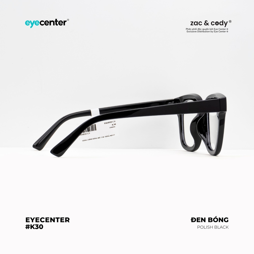 [K30]Gọng kính cận nam nữ chính hãng EYECENTER nhựa dẻo chống gãy EK 6810 by Eye Center Vietnam