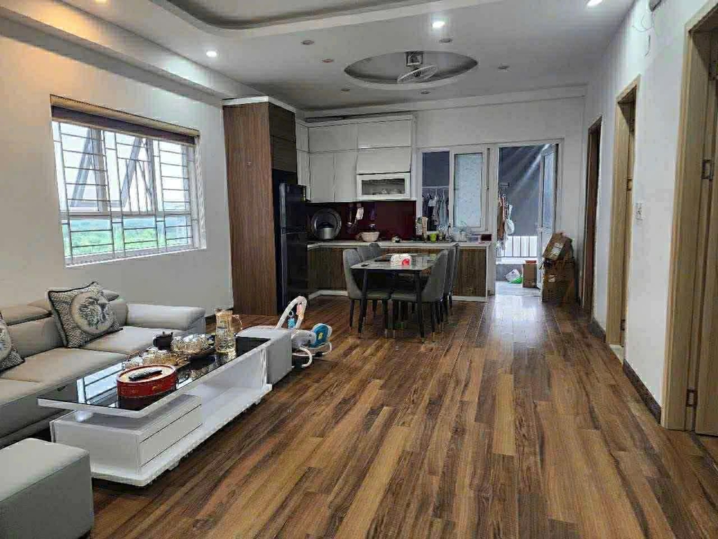 căn hộ góc 416 HH03A 80m2 2 ngủ 6 tòa mới KĐT Thanh Hà