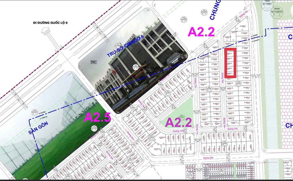 Bán biệt thự A2.2BT3 360m2 KĐT Thanh Hà