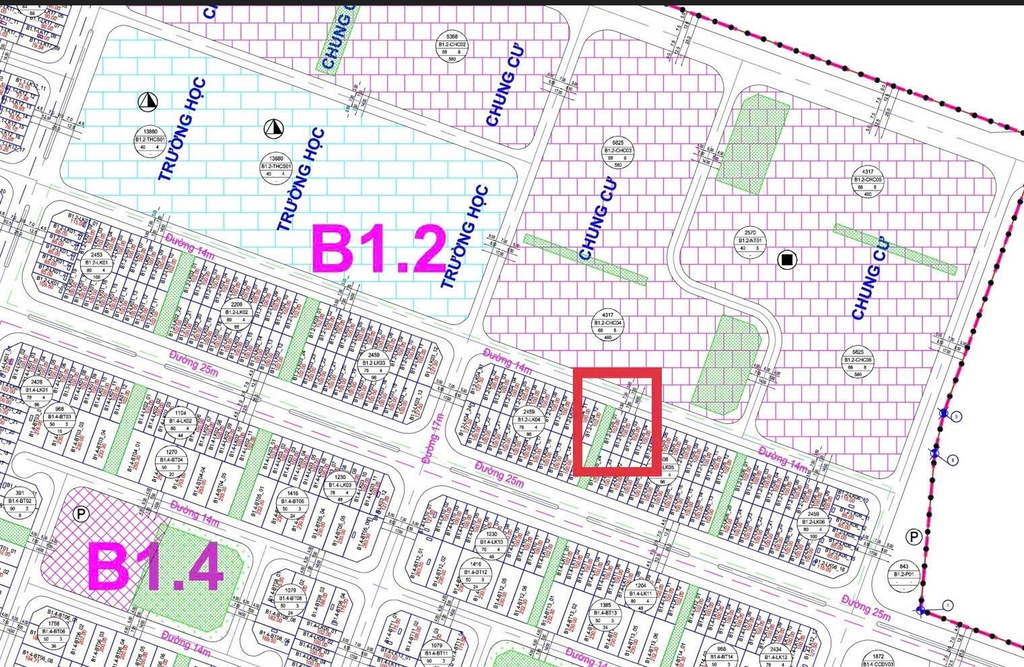 Bán Liền Kề B1.2LK5 Nhìn Chung cư KĐT Thanh Hà Cienco5