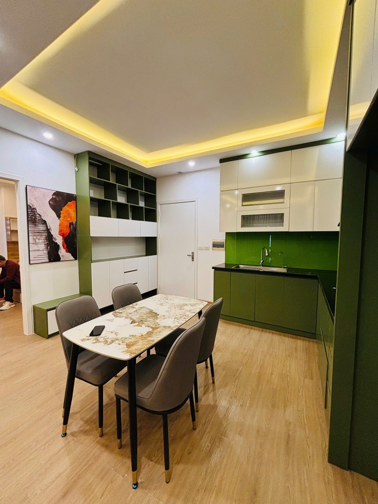 Bán căn góc 1806HH03F, 80m2, 2 ngủ, view đường, 6 tòa mới, KĐT Thanh Hà.