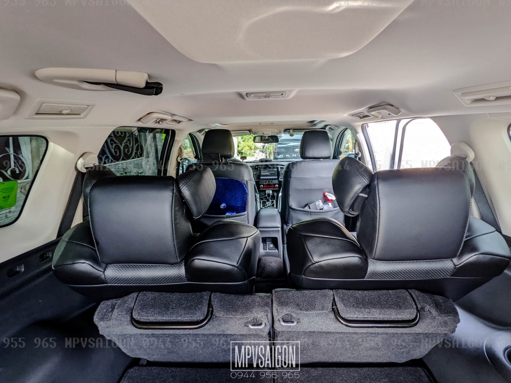 Độ ghế Limousine chỉnh điện matxa Mitsubishi Pajero
