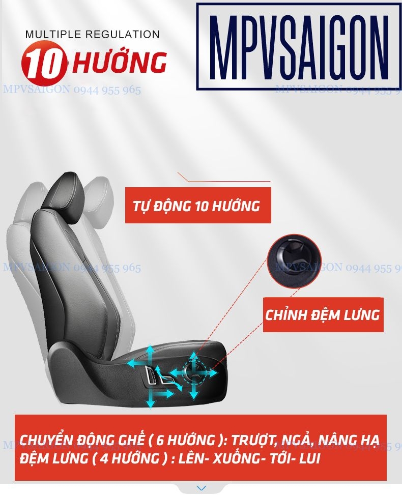 nâng cấp độ ghế chỉnh điện tphcm saigon