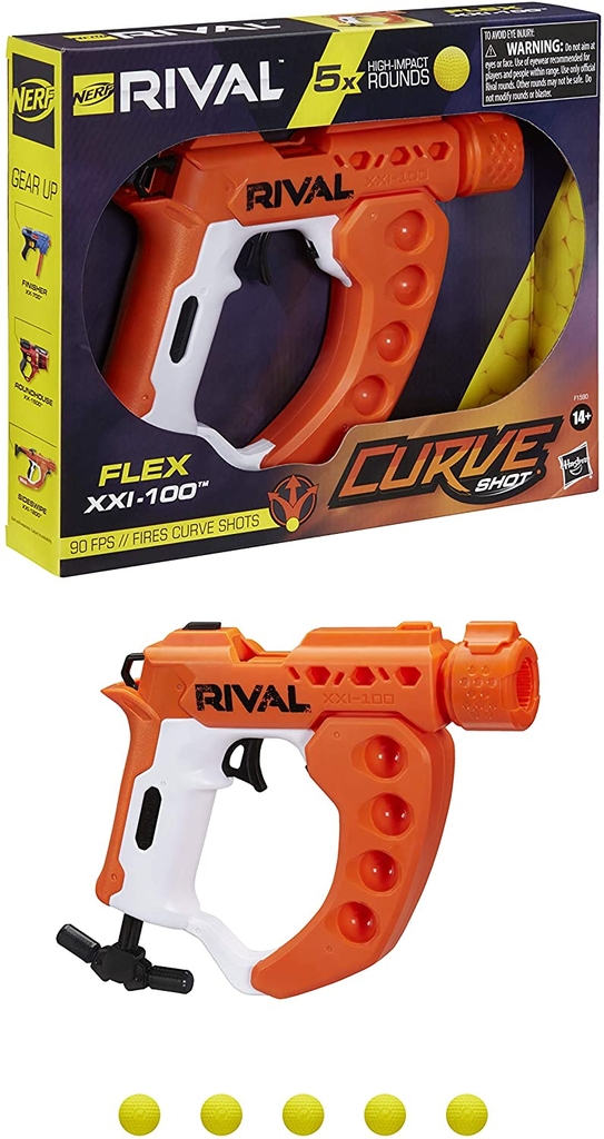 NERF Rival Curve Shot Flex XXI-100 Blaster