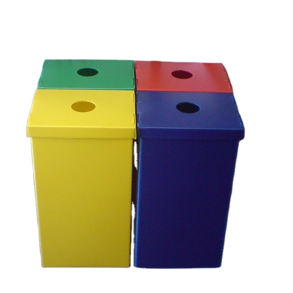 thùng phân loại rác bằng nhựa danpla