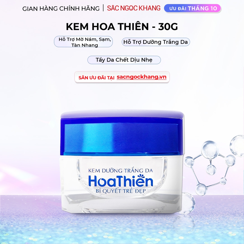 Kem dưỡng trắng da Hoa Thiên 30g