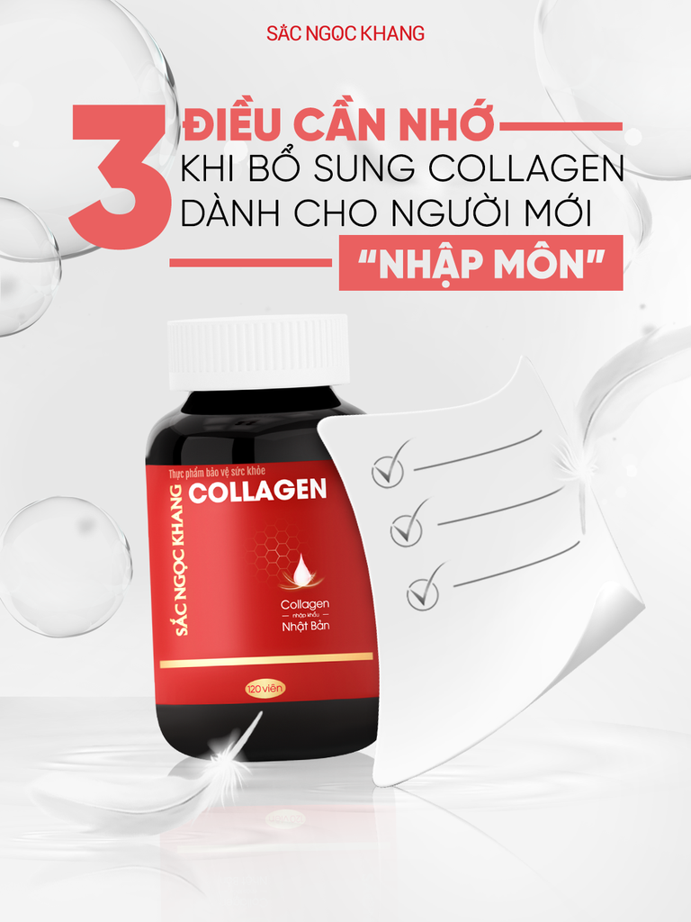 Collagen Sắc Ngọc Khang 120 viên (Tặng 01 Kem Đêm SNK 10g)