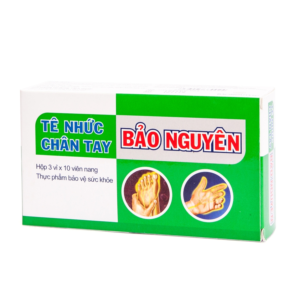 Tê nhức chân tay Bảo Nguyên hộp 30v