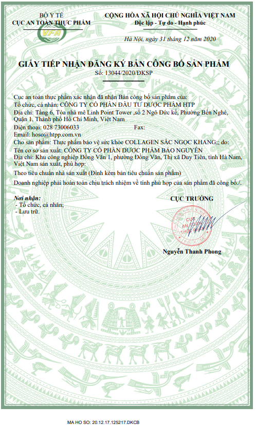 Combo 2 Nước Uống Collagen Dipeptide Mờ Nếp Nhăn - Dưỡng Ẩm Mịn Sắc Ngọc Khang - Liệu trình 2 tháng