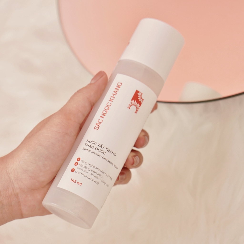 Nước Tẩy Trang Thảo Dược Sắc Ngọc Khang 145ml (Micellar Cleansing Water)