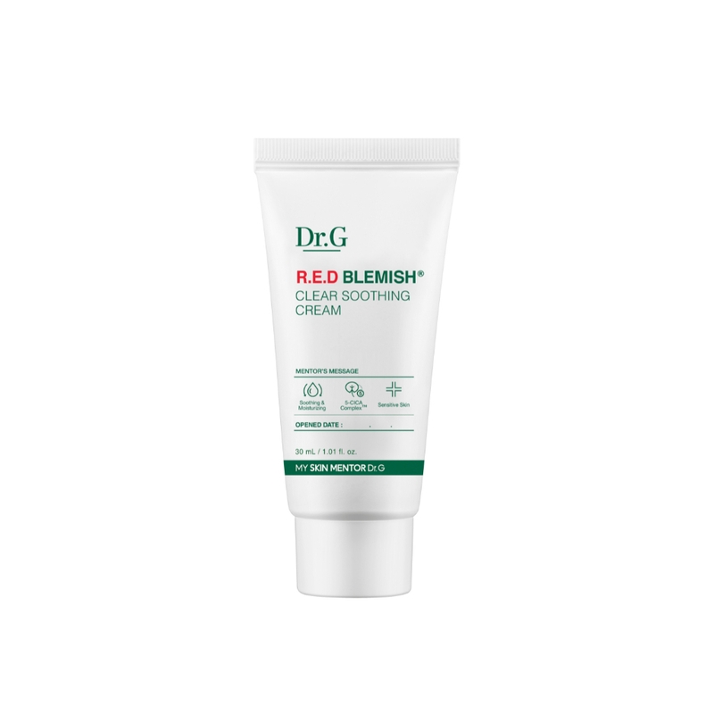 Bộ sản phẩm chăm sóc toàn diện cho làn da mụn nhạy cảm Dr.G Skincare Kit For Sensitive and Acne Skin
