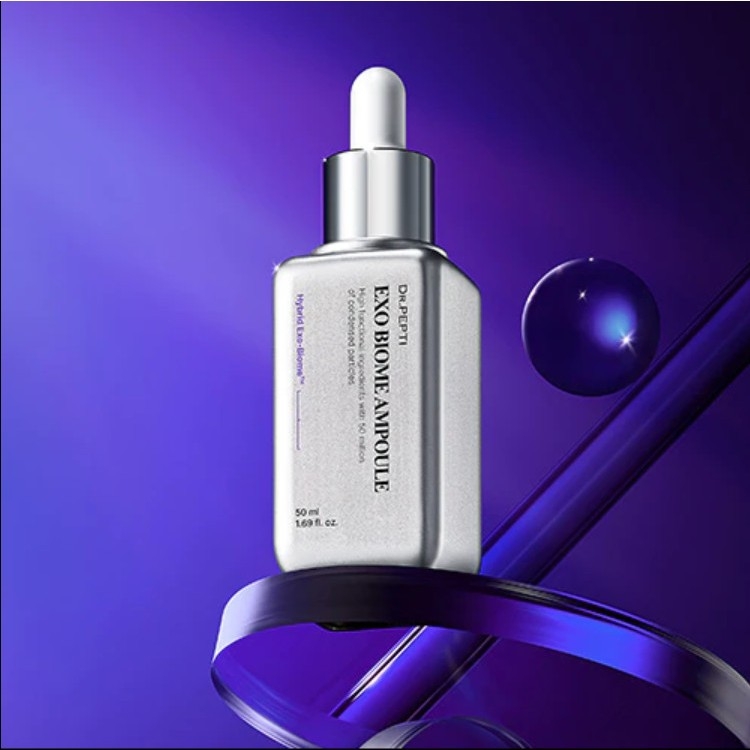 Tinh chất Dr. Pepti Exo Biome Ampoule 50ml – Serum dưỡng trắng, chống lão hóa & căng bóng da