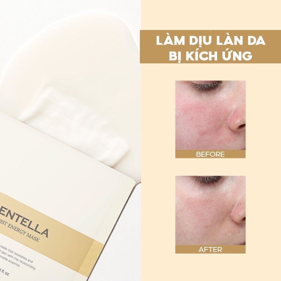 Mặt nạ cấp ẩm Dr.Pepti Centella Moist Energy Mask 25ml - mask dưỡng da cấp ẩm Hàn Quốc