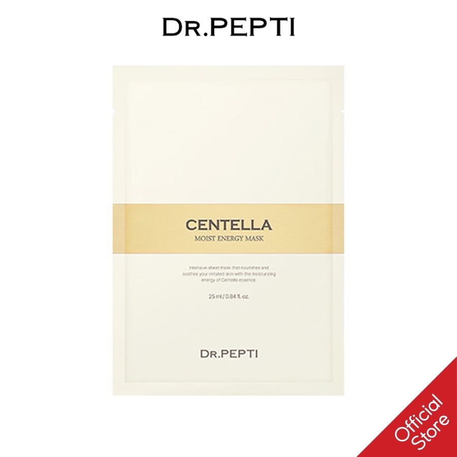 Mặt nạ cấp ẩm Dr.Pepti Centella Moist Energy Mask 25ml - mask dưỡng da cấp ẩm Hàn Quốc