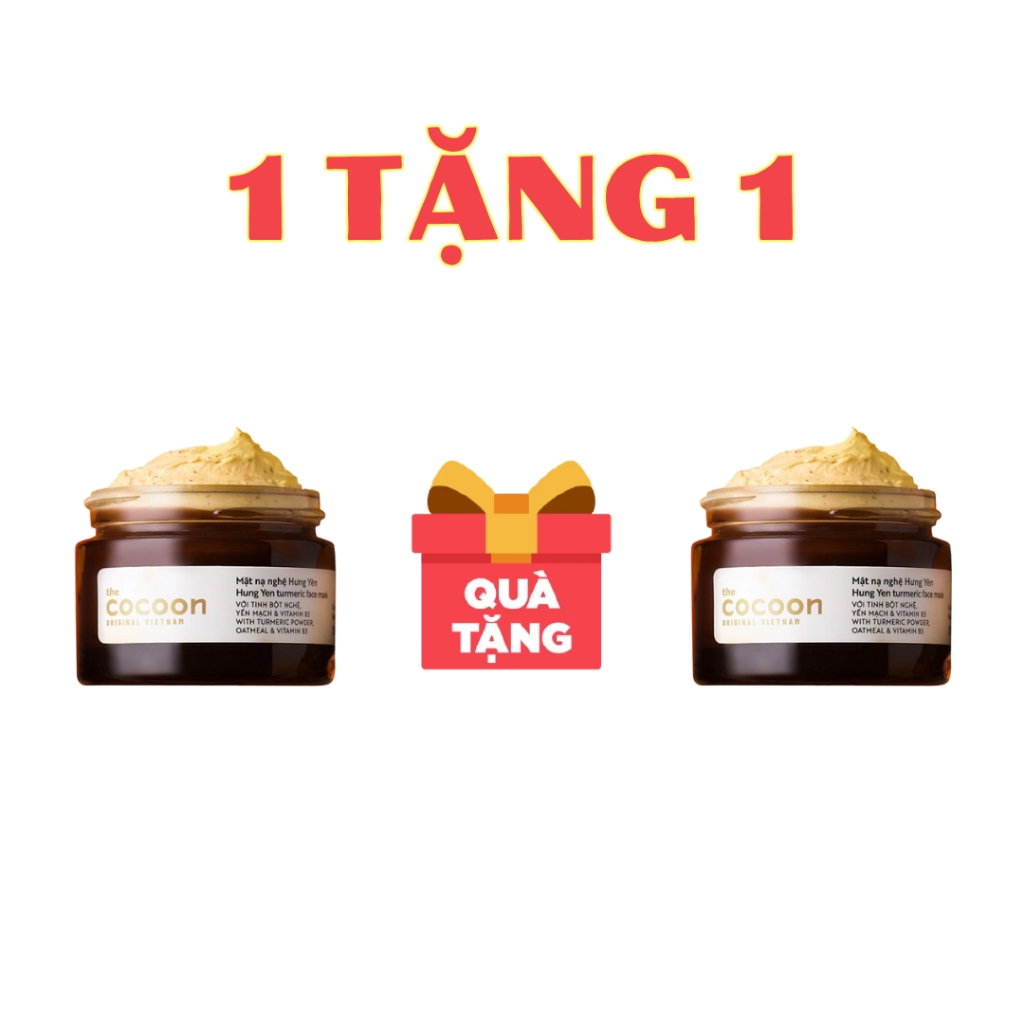 Mặt nạ nghệ Cocoon Hưng Yên dưỡng da giúp da mịn màng Turmeric Face Mask 30ml - 100ml chính hãng
