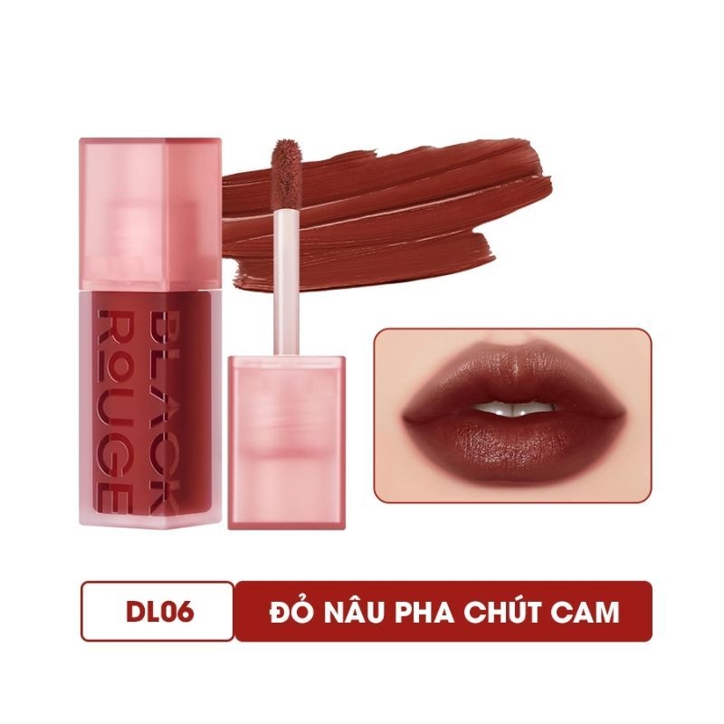 Son kem lì Hàn Quốc Black Rouge Double Layer Over Velvet Ver 1 / Ver 2 / Ver 3 Blackrouge chính hãng