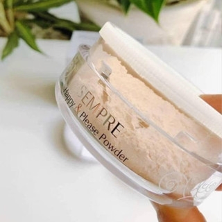 Phấn phủ bột Geo Sempre Happy & Please Powder - phấn bột kiềm dầu , mỏng mịn Hàn Quốc chính hãng 25g
