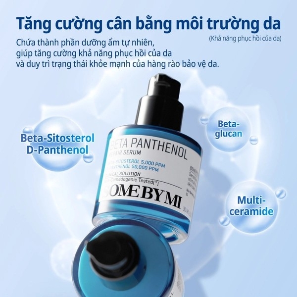 Serum dưỡng ẩm Some By Mi Beta-Panthenol Repair Serum 30ml - tinh chất cấp ẩm phục hồi da Some By Mi