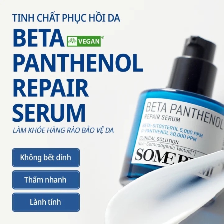 Serum dưỡng ẩm Some By Mi Beta-Panthenol Repair Serum 30ml - tinh chất cấp ẩm phục hồi da Some By Mi