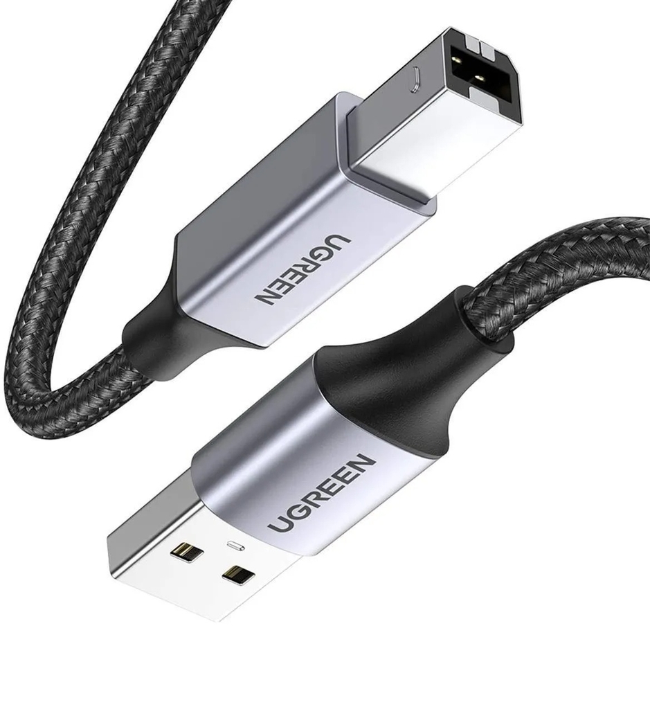 Cáp Máy in UGREEN USB C Male to USB B 2.0 US370
