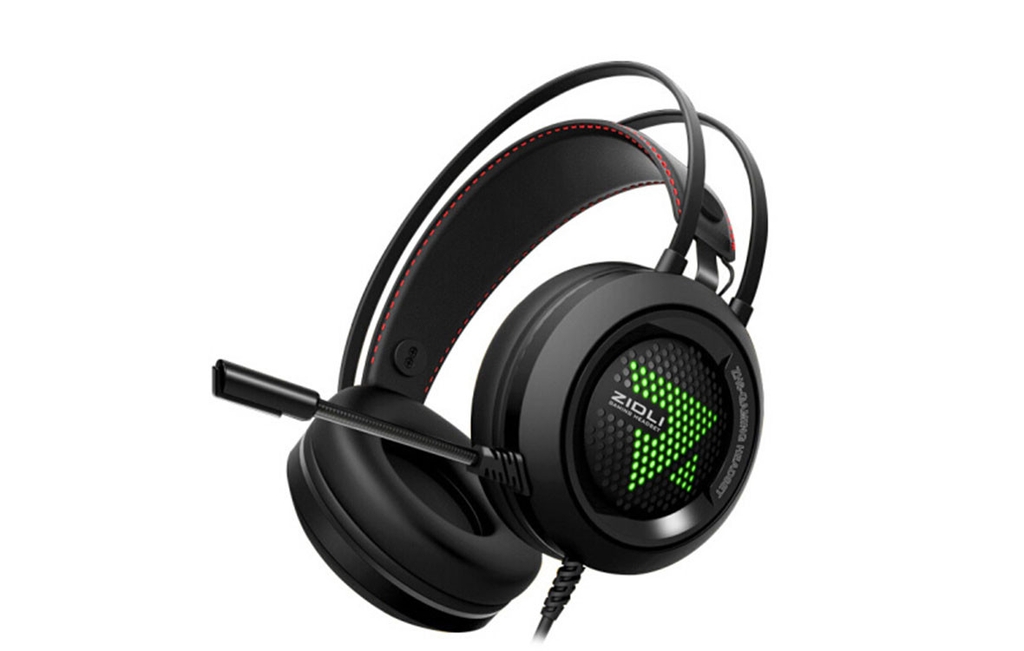 Tai nghe Zidli ZH6 Black Có LED chính hãng