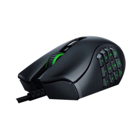 Chuột chơi game Razer Naga X (USB/RGB) Độ phân giải 18000 DPI. Tuổi thọ switch 70 triệu lần nhấp chính hãng Vanphongstar