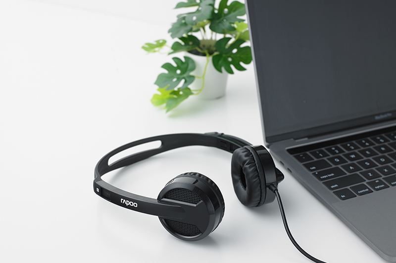 Tai nghe có dây Rapoo H100 chính hãng