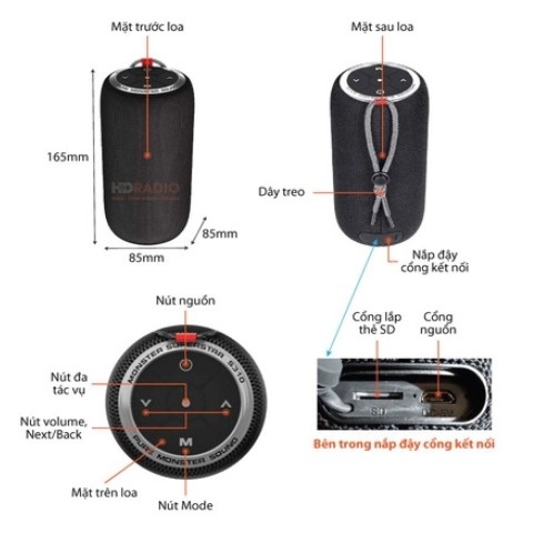 Loa di động Monster S310 Superstar