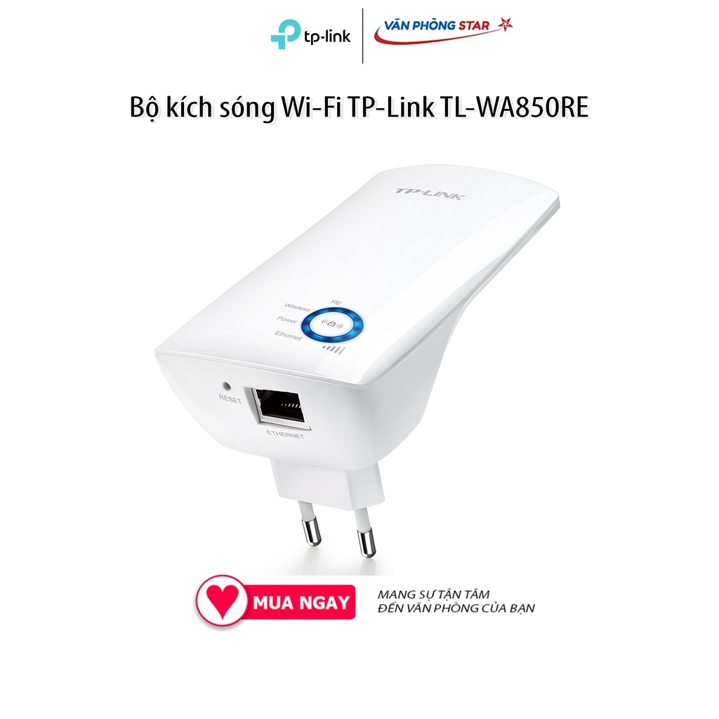 Thiết bị mở rộng sóng Wifi TP-Link TL-WA850RE