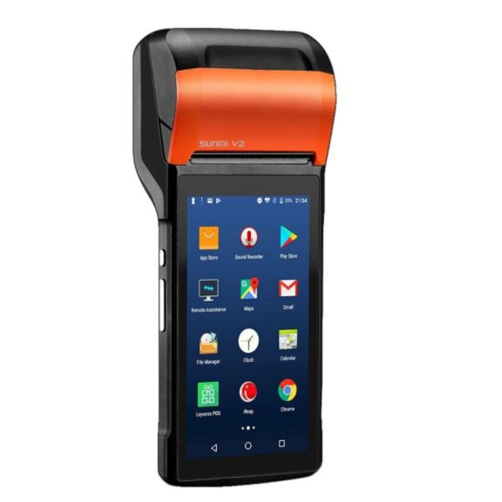 Máy pos bán hàng cầm tay Sunmi V2 Pro 5,99″ Hỗ trợ 4G , Wifi 2.4G / 5G