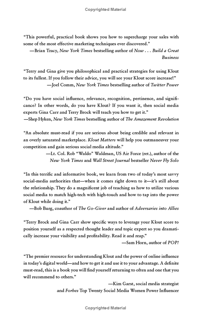 Klout Matters: How To Engage Customers