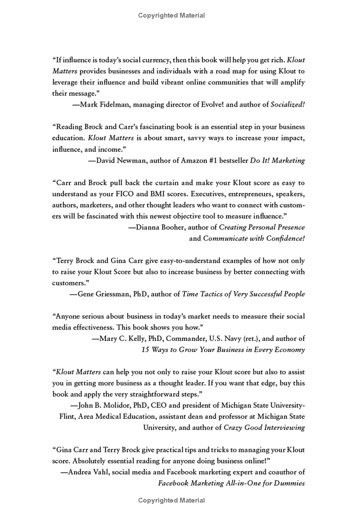 Klout Matters: How To Engage Customers