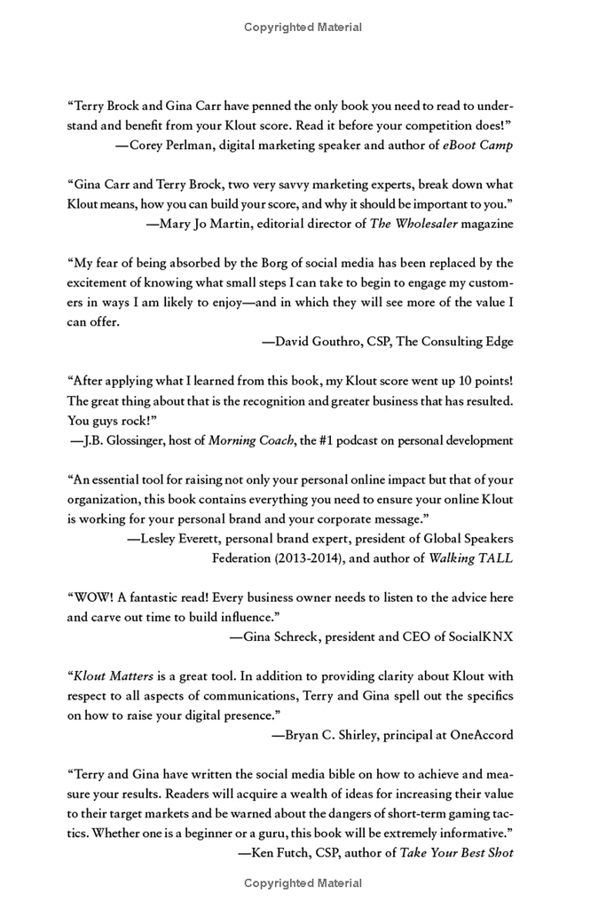 Klout Matters: How To Engage Customers